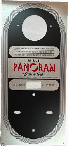 Mills panoram elecrtic - elecrtic, meter