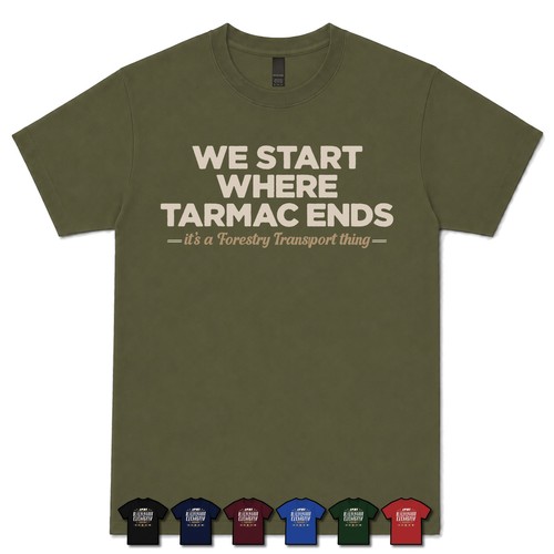 Start where tarmac ends - where,
