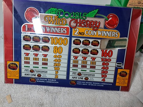 Vintage glass slot machine - slot,