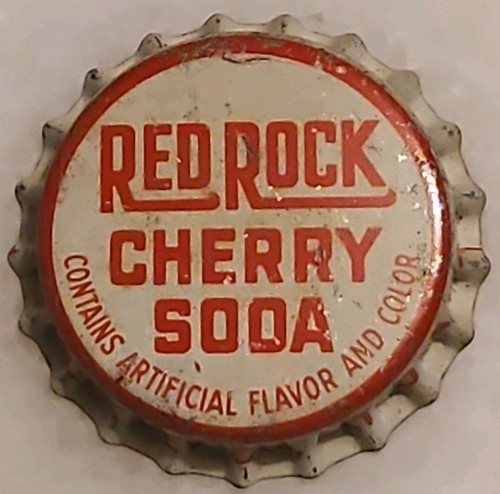 Vintage red rock cherry soda - cherry,
