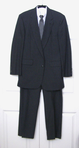 Vintage stafford suit - vintage, charcoal