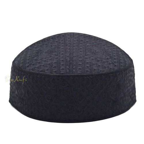 Black pakistani topi cap - topi,