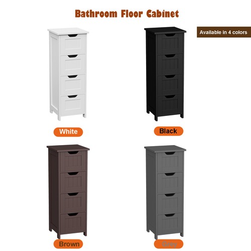 Drawers freestanding - 4-drawers,
