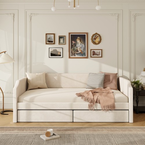 Twin size modern daybed - size,