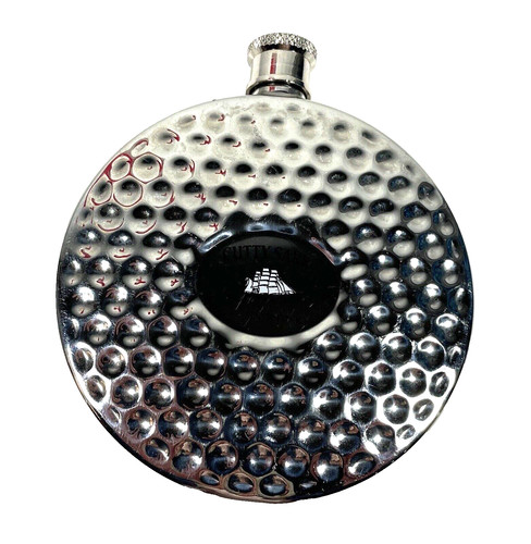 Cutty sark flask metal - flask, round