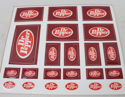 Vintage pepper stickers - vintage, dr.