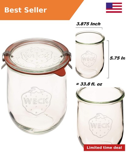 745 tulip jars - jars, (weck