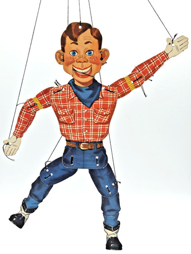 1950s howdy doody cardboard - howdy,