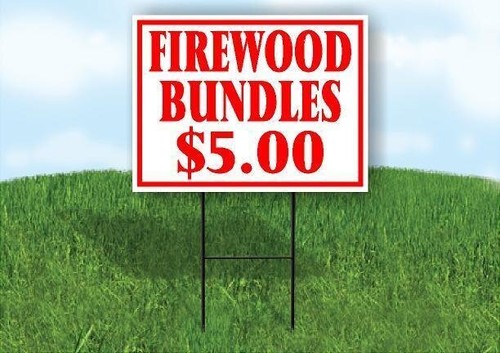 Firewood bundles red - bundles,