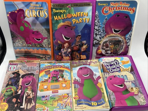 Vintage lot barney vhs - vintage,