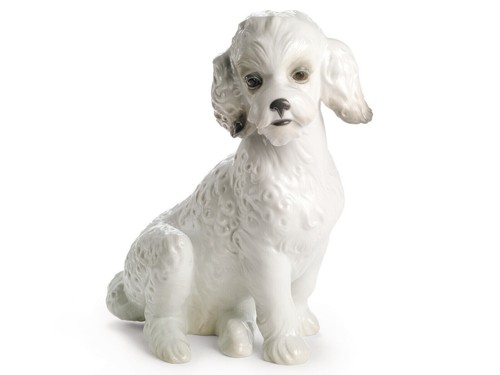 Lladro nao sweet poodle - lladro, nao,