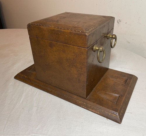 Vintage italian brown leather - brown,