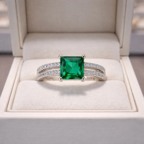 Princess cut natural - cut,