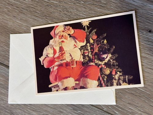 1990 greeting cards coca - greeting, coca-cola