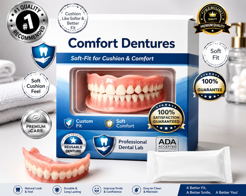 Comfort dentures soft fit - soft,