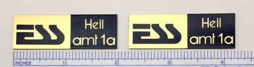 Ess heil amt speaker - heil, badge
