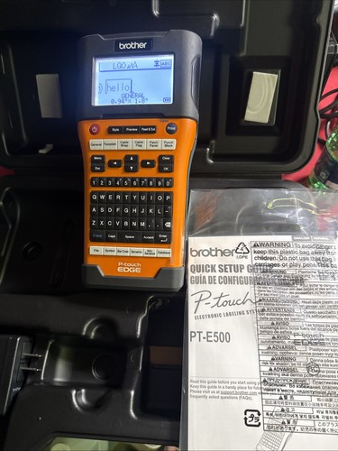 Brother touch edge - brother, pt-e500