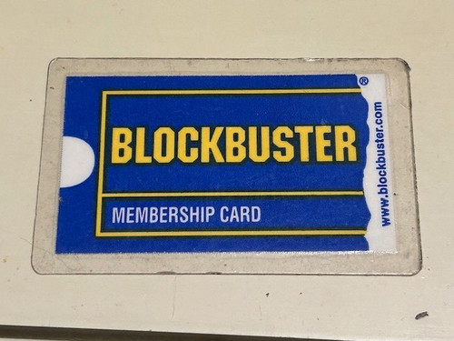 Blockbuster video membership - blockbuster,
