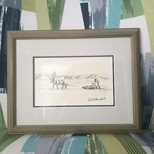 Original eskimo ink - eskimo, charcoal