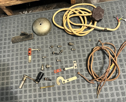 Antique phone parts - antique,