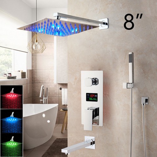 Led shower faucet - faucet, set