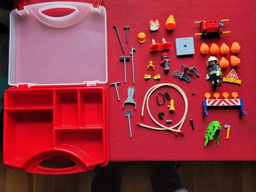 1997 playmobil fireman set - playmobil,