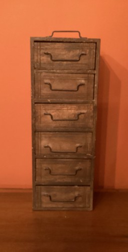 Vintage wooden chest 5 - vintage,