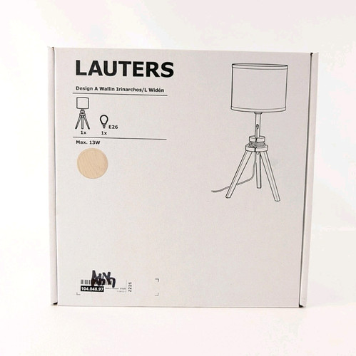 Ikea lauters table lamp modern - ikea,