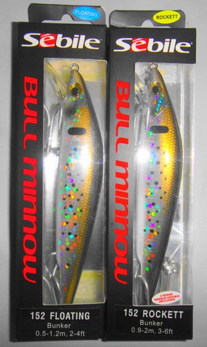 Sebile bull minnow lures - sebile,