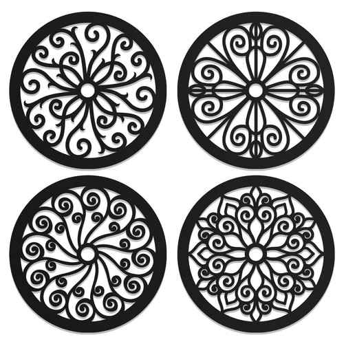 Metal rustic wall decor - metal, 4