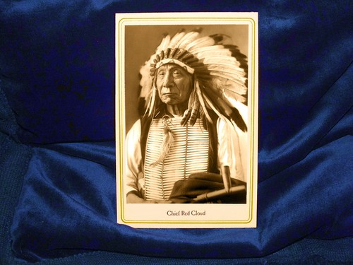 Lakota chief red cloud - cloud, cabinet