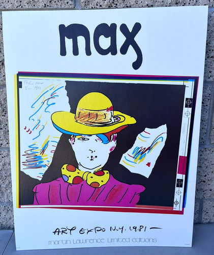 1981 peter max art - 1981,