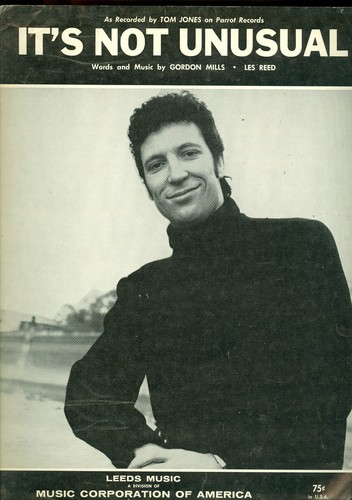 Tom jones not unusual - tom, unusual"