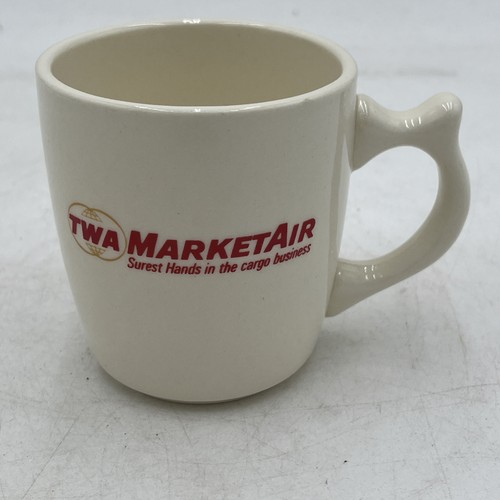Twa marketair coffee mugs - marketair,