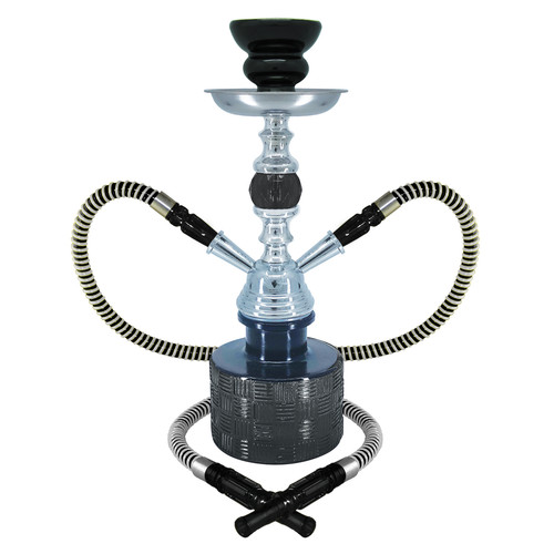 Black hose hookah set - 2,