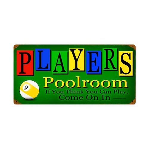 Players pool room - pool, billiards