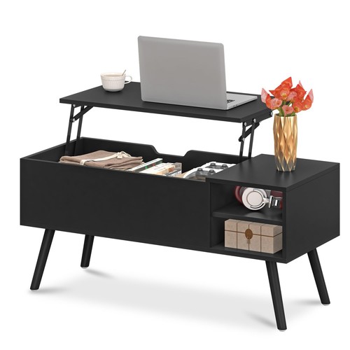 Coffee table lift top black - lift,