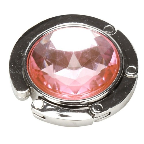 Portable crystal purse holder - crystal,