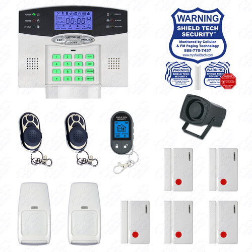 Wireless burglar alarm system - wireless,