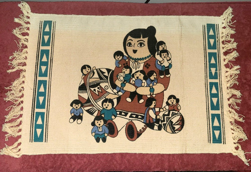 Placemat rug 19x13 - rug, 19x13"