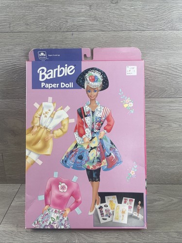 Vintage 1993 barbie paper doll - 1993,