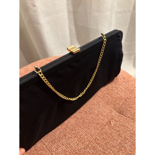 Vintage black satin - vintage,
