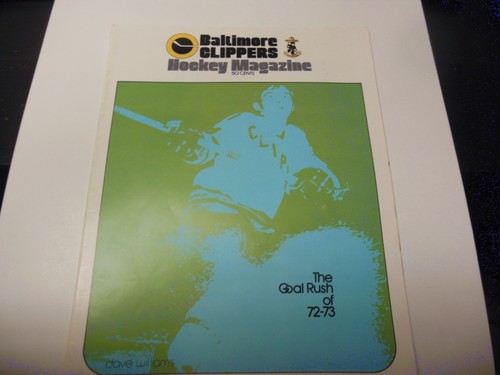 1973 ahl hockey program - ahl,