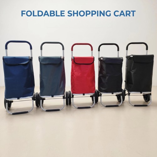 Aluminum alloy shopping cart - aluminum,