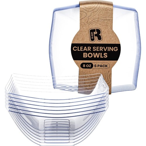 Small plastic serving bowls - plastic, 8