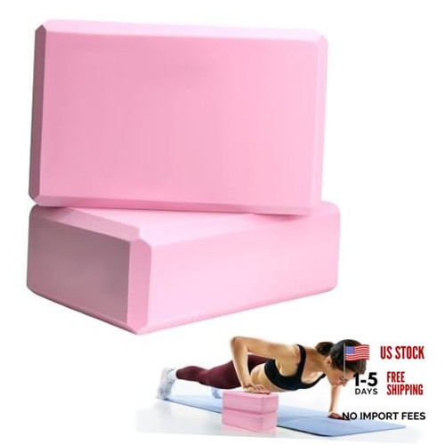 Pcs yoga blocks - blocks,, 9"x6"x3"