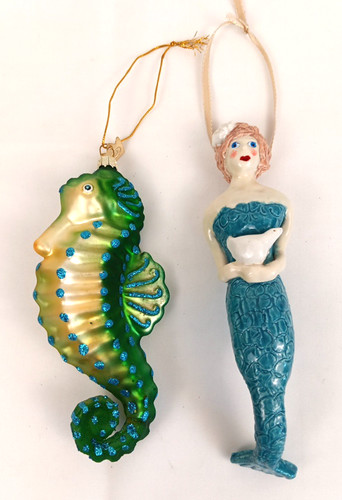 Vtg hand blown kurt adler - hand,