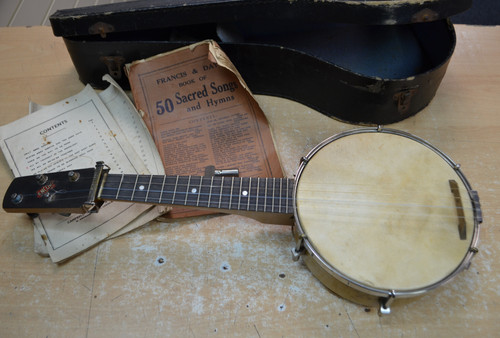 Vintage encore string banjo - encore, 4