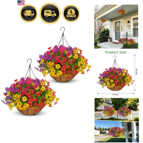 Artificial outdoor flowers - artificial,