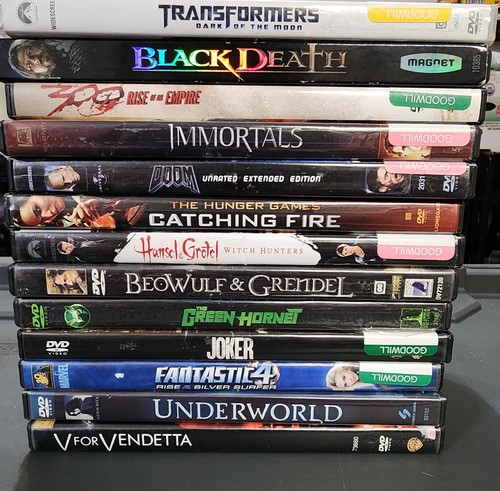 Dvd lot movies - of, marvel